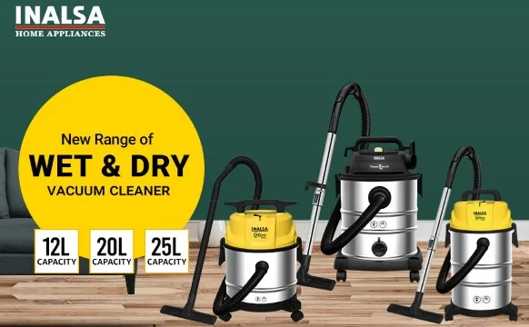 INALSA Launches New Range of Wet & Dry Vacuum Cleaners