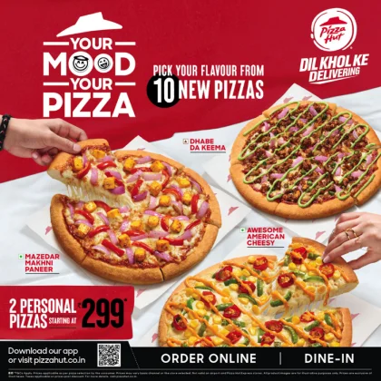 Pizza Hut Ropes in Saif Ali Khan and Shehnaaz Gill for the Launch of 10 New Pizzas for Every Mood<br>