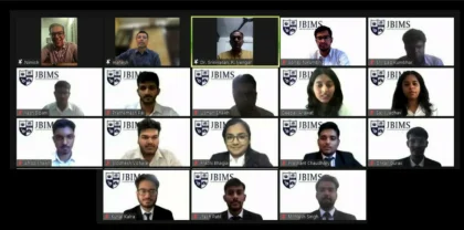 5th Annual Smt. Jyoti Dwivedi Scholarship Awards Given Away at JBIMS by Chief Guest Mahesh Patil, CIO, Aditya Birla Sunlife AMC<br>