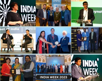 Leading Personalities and Brands from Asia and UK celebrated India Week 2023 at United Kingdom<br>
