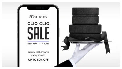 Tata CLiQ Luxury Celebrates its 7th Anniversary with the CLiQ CLiQ Sale<br>