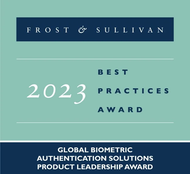 HID Earns Frost & Sullivan's 2023 Global Product Leadership Award for Delivering World-class Biometric Authentication Solutions