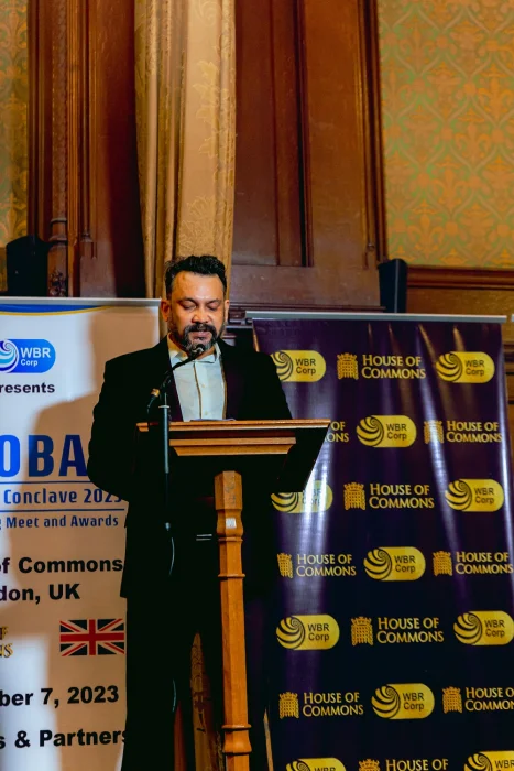 WBR Corp Indo-UK Global Business Excellence Awards Conducted at the House of Commons, London to Celebrate Stronger UK-India Relationship<br>