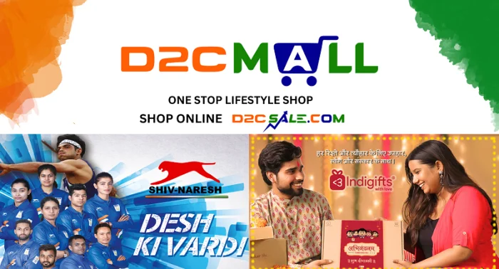 D2C Mall, India’s 1st Offline Marketplace for D2C Brands, Unites with Shiv Naresh, TRENZ and Indigifts, to Promote the Made in India Spirit<br>