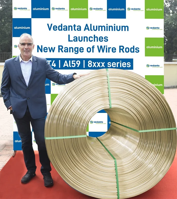 Vedanta Aluminium Launches Advanced Wire Rods for Power and Transmission Industry<br>