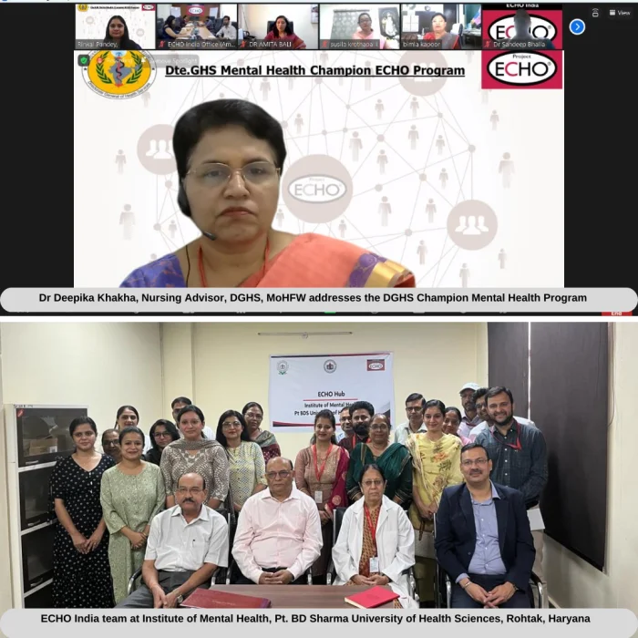 ECHO India Commemorates World Mental Health Day by Bolstering Mental Health Capacity Building Nationally<br>