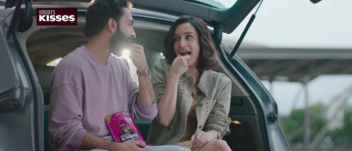 HERSHEY’S KISSES Brand Collaborates with Shraddha Kapoor and Vishal Bhardwaj for an Endearing Ad Campaign<br>