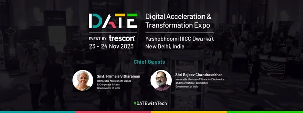 Indian Finance Minister Smt. Nirmala Sitharaman to inaugurate Trescon's DATE in New Delhi