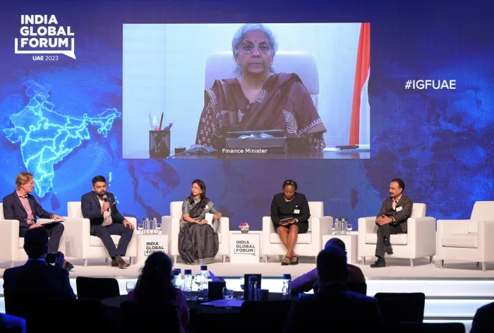 India’s Finance Minister Nirmala Sitharaman Demands Action, Not Words, at COP28<br>