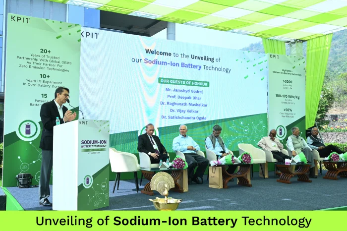 KPIT Unveils Breakthrough Sodium-Ion Battery Technology to Alleviate Lithium Dependency<br>
