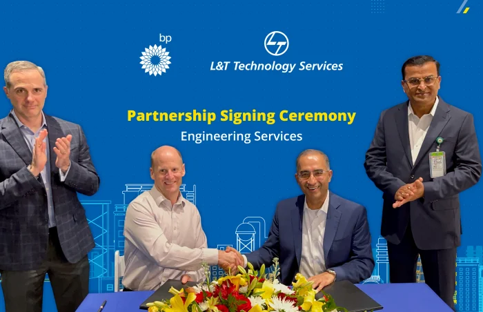 L&T Technology Services and bp Sign Multi-Year Engineering Services Partnership<br>