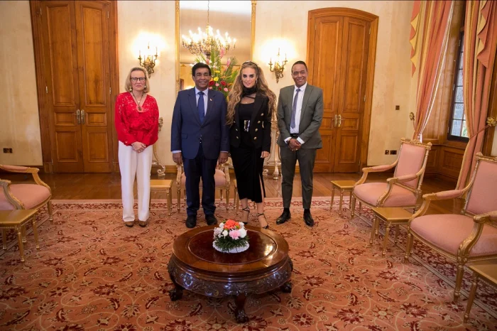 Merck Foundation Meets PRESIDENT of Mauritius and Conduct Their Annual Alumni Summit with Minister of Health and Wellness of Mauritius<br>