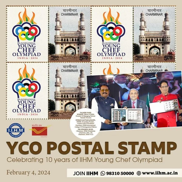 YCO Commemorative Stamp launched as national recognition of international Youth Culinary Diplomacy