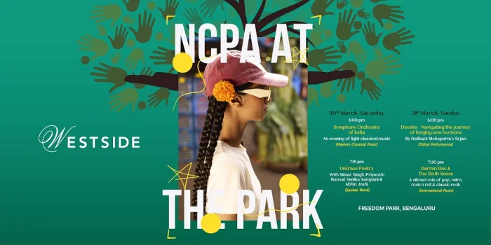 Westside Brings NCPA@thePark to Bengaluru for the First Time Ever<br>