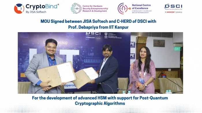 JISA Softech Secures MoU for Advanced Hardware Security Module, Moving Towards Atmanirbhar Bharat in Security Chip Development<br>