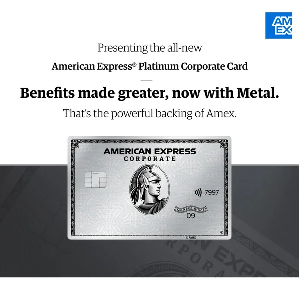 American Express Introduces Enhanced Metal Corporate Platinum Card, Elevating Business Travel and Rewards