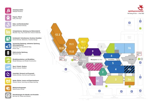 Spielwarenmesse 2025: Forward-looking arrangement of halls for the perfect visitor experience