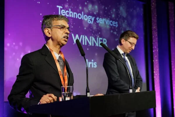 IRIS Business Services awarded the prestigious 'Global Central Banking Award 2024' for Technology Services in London