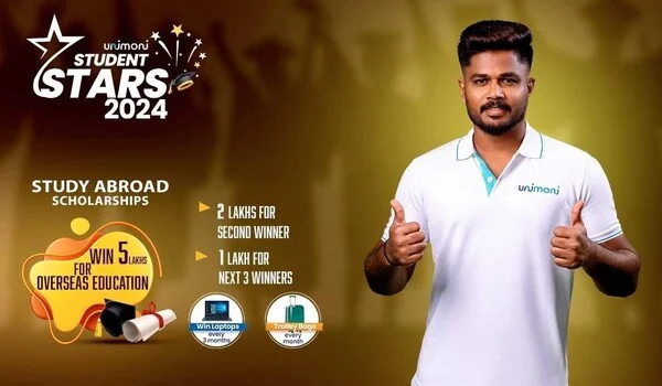Unimoni Student Stars 2024 - Scholarship & Rewards Program Launched: Study Abroad with ₹12 Lakhs Scholarship