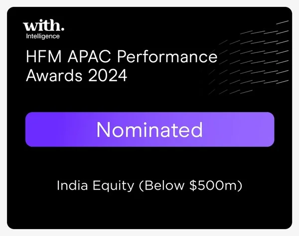 India Insight Value Fund nominated Best Indian Equity Fund for the HFM APAC Performance Awards 2024