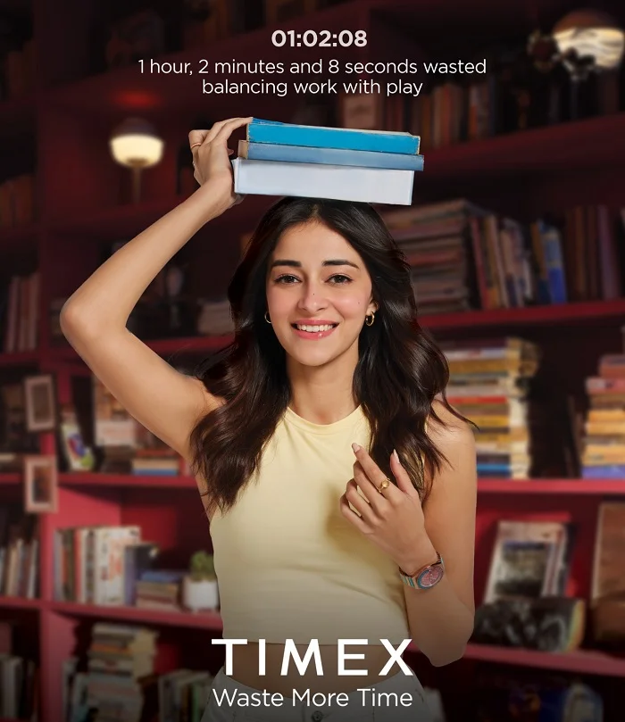 Timex and Ananya Panday Are Back Having Fun, Balancing Work With Play<br>