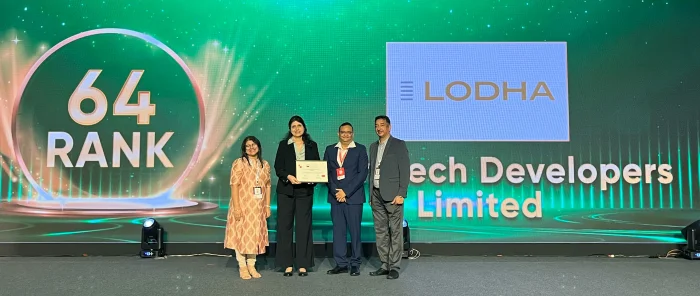 Lodha Ranked Amongst ‘India’s Best Companies to Work for’<br>