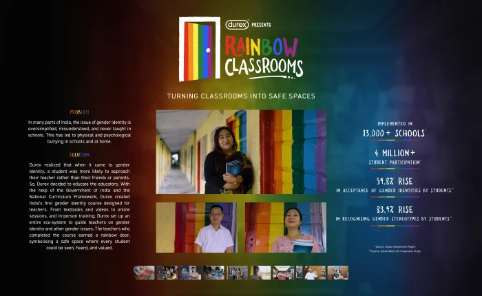 Durex The Birds and Bees Talk Launches Rainbow Classrooms Initiative to Promote Gender Inclusivity in Schools<br>
