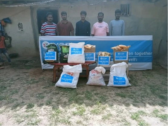 IYDF Collaborates with Charitable Enterprises for Donation Drive in Dihi Latehar<br>