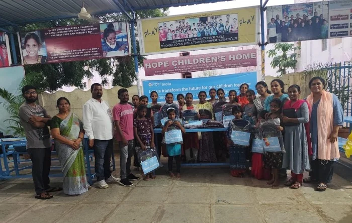 IYDF India and Redeem Industry Lead Heartwarming Aid Event for Hanamkonda HOPE Children’s Home<br>