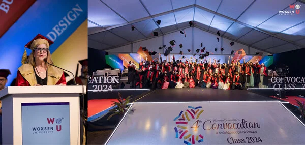 Eminent Psychologist Prof. Elizabeth Loftus Graces Woxsen University's 4th Convocation Ceremony
