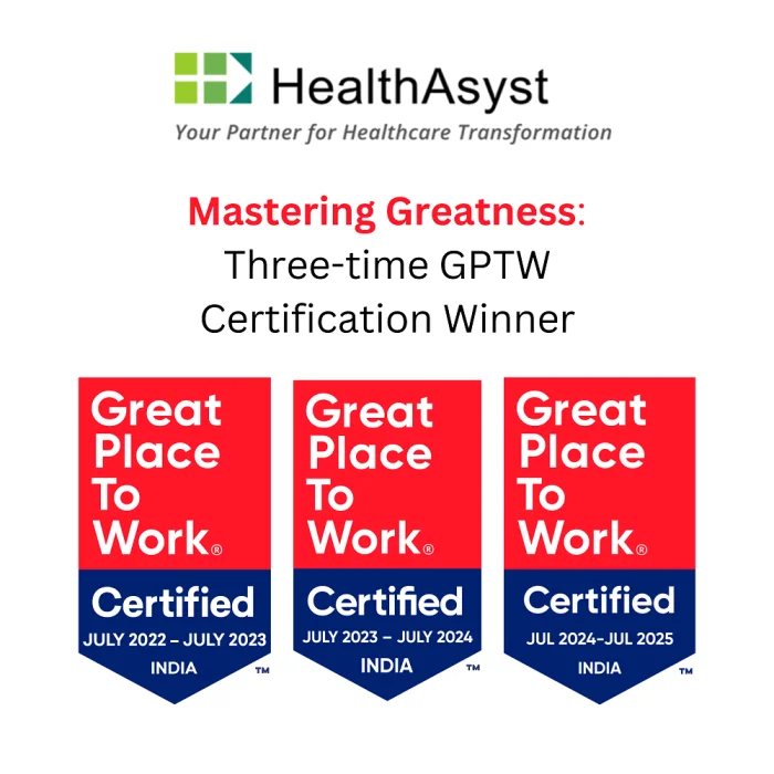 HealthAsyst is Great Place To Work Certified for the Third Time in a Row<br>