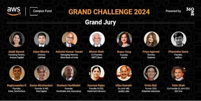 AWS and Campus Fund Announce Fifth Edition of Grand Challenge: To Recognize India's Best Student-Led Startup<br>
