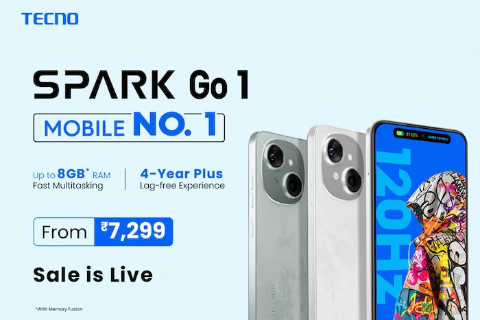 Mobile No. 1 ‘TECNO SPARK GO 1’ Hits the Stage at Just Rs. 7,299<br>