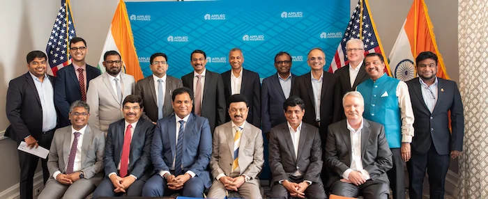 Applied Materials Teams with Tamil Nadu Government to Establish Center of Excellence in AI and Data Science for Semiconductor Manufacturing and Equipment<br>