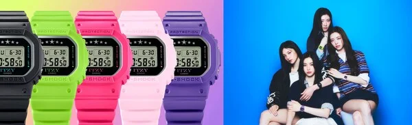 Casio to Release Second Collaboration with South Korean Girl Group ITZY