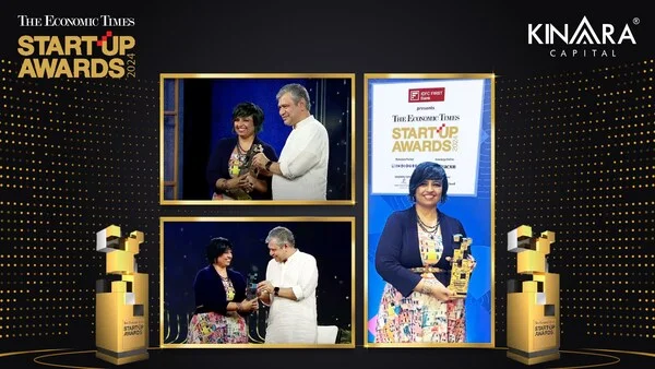 KINARA CAPITAL'S FOUNDER &amp; CEO, HARDIKA SHAH, WINS THE PRESTIGIOUS 'THE ECONOMIC TIMES STARTUP AWARD (ETSA) 2024'
