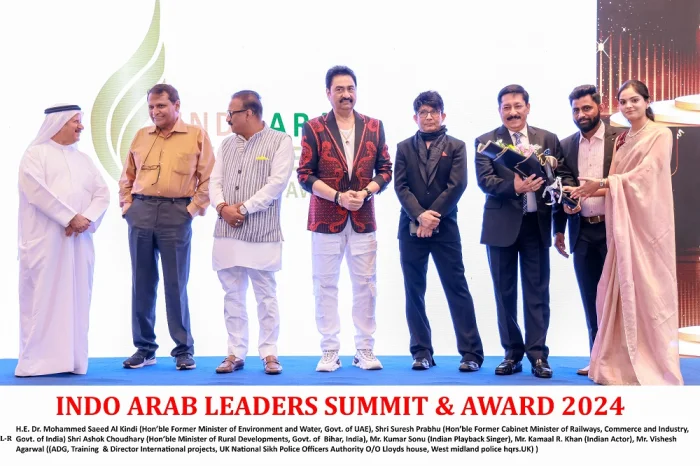 Asia Today Media Honours Achievers at Prestigious “3rd Indo Arab Leaders Summit & Award 2024” held at Marriott Hotel Al Jaddaf, Dubai<br>