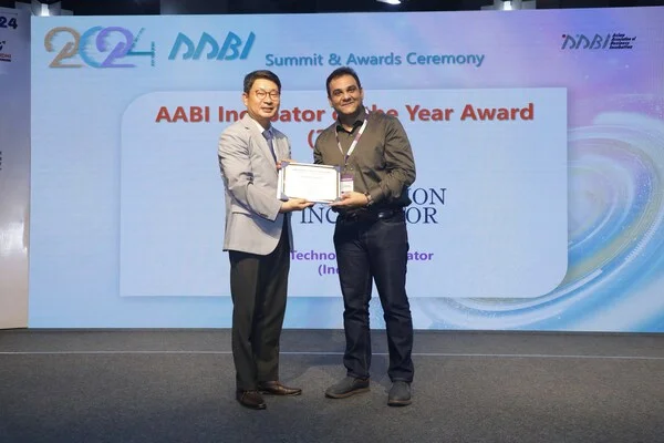 AMITY INNOVATION INCUBATOR WINS AABI'S INCUBATOR OF THE YEAR AWARD OUTPERFORMING INCUBATORS FROM 19 MEMBER COUNTRIES