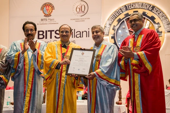 Micron Technology President and CEO Sanjay Mehrotra Awarded Honorary PhD by BITS Pilani<br>