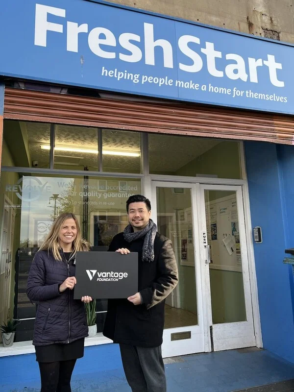 VANTAGE FOUNDATION PARTNERS WITH FRESH START TO SUPPORT EDINBURGH COMMUNITIES