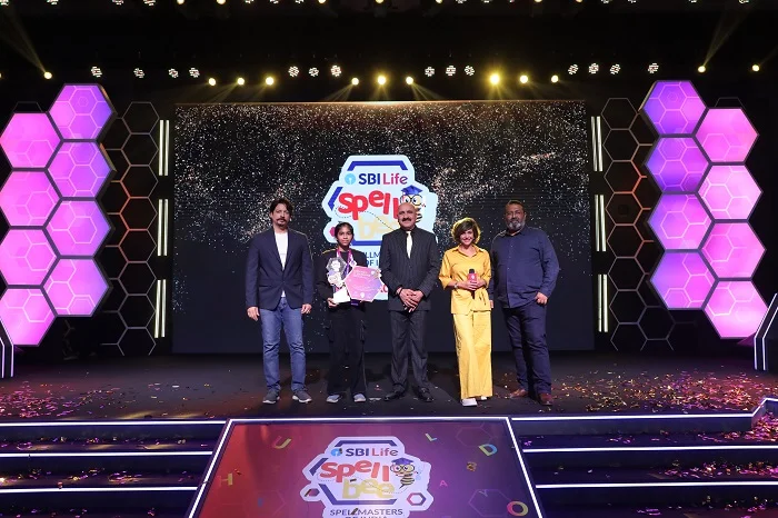 Chaya M.V. from Presidency School, Bangalore is the National Champion of SBI Life Spell Bee in Association with Mirchi - Season 14<br>