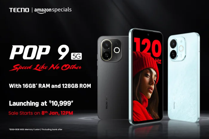 POP to Performance: Tecno POP 9 5G Now Available in 16GB Ram + 128GB Storage<br>