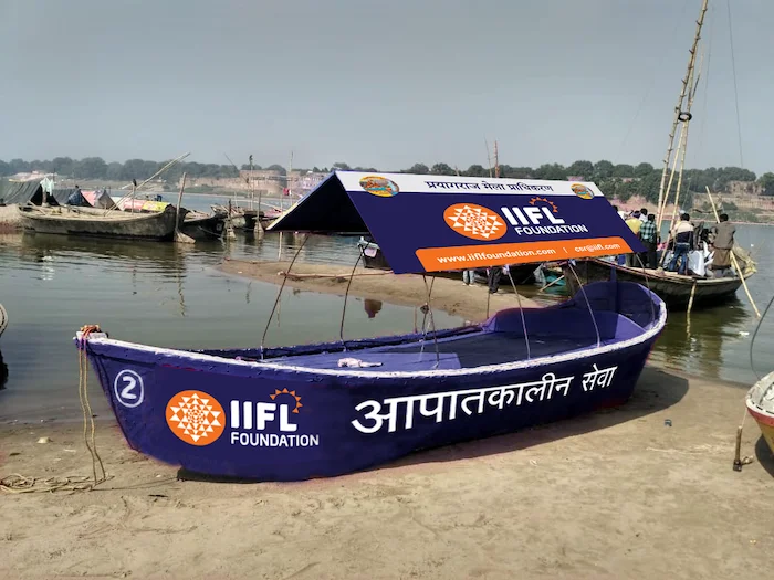 IIFL Foundation Launches 15-Boat Ambulances at Maha Kumbh in Partnership With Mela Authorities<br>