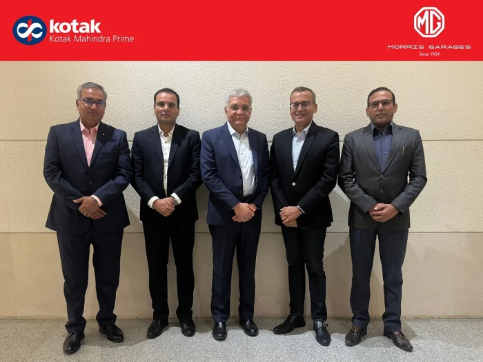 JSW MG Motor India Partners With Kotak Mahindra Prime for EV Financing<br>