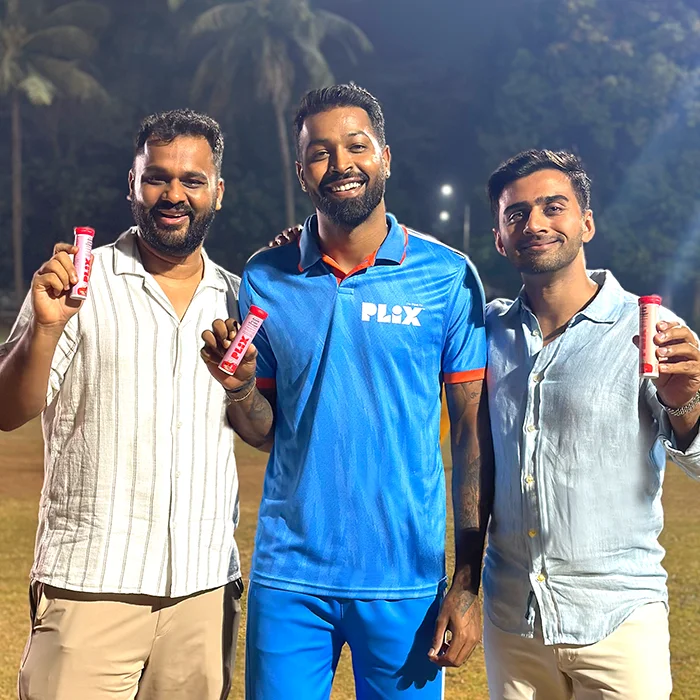 Cricket Sensation Hardik Pandya Joins Plix as Brand Ambassador for Nutrition and Hair Category<br>