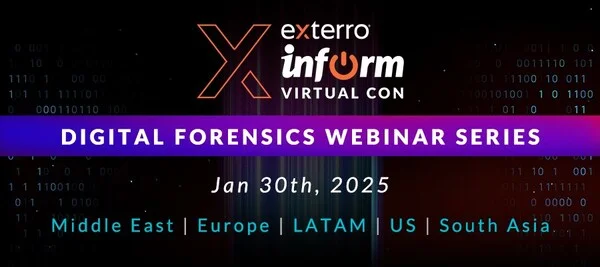 Exterro Schedules First-of-Its-Kind INFORM Webinar Series to Unite Global Forensic Experts