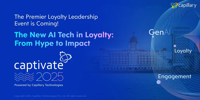 How Tech and AI are Transforming Loyalty Management: Capillary Technologies Announces Captivate 2025<br>