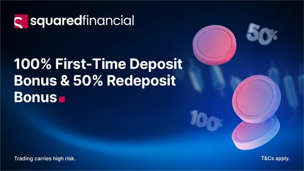 SquaredFinancial Launches its Exclusive Bonus Promotion to Offer Better Trading Opportunities