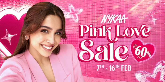 Nykaa Pink Love Sale Is Here - The Biggest Beauty Deals Are Calling!<br>