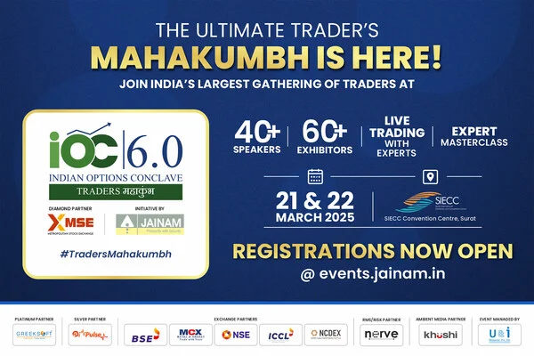 Jainam Broking Limited Announces Registration for Indian Options Conclave 6.0
